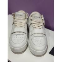 ราคา jukjikgirlsshop|Used|Celine CT-02 leather trainers size37No Box (28576280301)