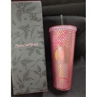ราคา Starbucks Bling Pink BlackPink Cold Cup 24Oz. ของแท้ (18891498118)