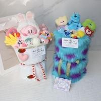 ราคา Blue Monsters University Sullivan ตุ๊กตาช่อดอกไม้ Winnie the Pooh ของขวัญวันเกิดสำหรับเพื่อนที่ดีที (25031378546)