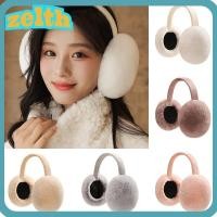 ราคา Zelth ที่ปิดหูกันหนาวตุ๊กตานุ่ม, ป้องกันความเย็นฤดูหนาวอุ่นหูพับ, แบบพกพาอบอุ่นเย็นป้องกันขน มารยาท หู-มัฟฟินของขวัญ (28265368955)