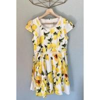 ราคา มือ 1 เดรสสั้น ลายเลมอน น่ารักมากค่ะ สีสวยสดใส ช่วงคอกับช่วงเอวแต่งลูกไม้ ทรงสวย งานป้ายแบรนด์ (13370685887)