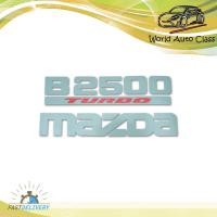ราคา สติ๊กเกอร์ Sticker B2500 TURBO MAZDA สี Grey, red B2500 Fighter Mazda 2, 4 ประตู ปี1998 - 2006 (6979721881)