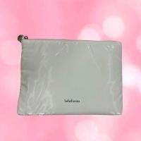 ราคา Sulwhasoo กระเป๋าหนังสีขาวแบบมีซิป ใส่เครื่องสำอางค์ (26682893762)