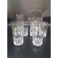 ราคา set แก้วน้ำ Hoya Crystal จากตู้มือสองญี่ปุ่น (11588379876)