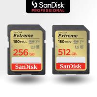 ราคา SanDisk Extreme SD Card SDHC / SDXC 256GB , 512GB เมมโมรี่การ์ด SDCARD แซนดิส ประกัน 10 ปี (SDSDXVV) (26263471117)