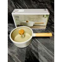 ราคา NEOFLAM FIKA หม้ออลูมิเนียม Induction เซรามิค (หม้อด้ามพร้อมฝา 16ซม.)ของแท้% No PFOA สีขาว (19519449138)