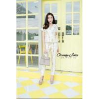 ราคา New Arrivals Set ผ้าทอ ป้าย orange juice (1601668304)