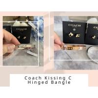 ราคา Coach Kissing C Hinged Bangle (13695429988)