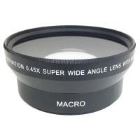ราคา Professional 0.45x Wide Angle Lens with Macro Lens for Canon Nikon Sony Fujifilm Camera lens 43 46 49mm 52mm 55mm 58mm 6 (29866992546)