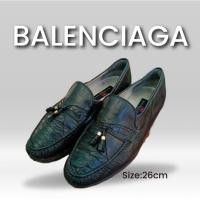 ราคา รองเท้าหนังBalenciagaแท้ออกช็อป(มือสอง)#ST02 (21073018133)