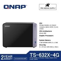 ราคา QNAP TS-632X-4G 6-Bay NAS อุปกรณ์จัดเก็บข้อมูลบนเครือข่าย (28410301438)