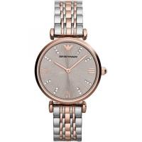 ราคา Original Women Ladies Emporio Armani Gold Steel Watch AR1840 AR1925 AR1926 AR1909 AR1908 AR1908 32mm (7717143228)