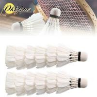 ราคา [OKFINE] ลูกขนไก่แบดมินตัน 3/6/12 ชิ้น, ลูกแบดมินตันที่มั่นคงทนทาน, การฝึกอบรมมืออาชีพกีฬาเทรนเนอร์แบดมินตันในครัวเรือน (27518828833)