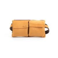 ราคา กระเป๋าหนังแท้นูบัค แบบคาดหน้าอก (1259893528)
