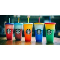 ราคา แก้ว Starbucks Reuse เปลี่ยนสีได้ 5 ใบ (4416440410)