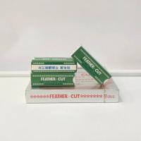 ราคา ใบมีดโกนกันคิ้ว ตราขนนก FEATHER - CUT STAINLESS ของแท้ 100% (25241655134)