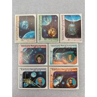 ราคา แสตมป์ลาวชุดยานอวกาศ ปี1984 ครบชุด7ดวง (24420502867)