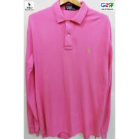 ราคา Polo Ralph Lauren แท้ เสื้อยืดโปโลแขนยาวสีชมพู (1236252736)