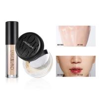ราคา Lamuseland Skin Sleeve ชุดของผงแต่งหน้า + คอนซีลเลอร์ธรรมชาติแสงสูง # LAS307 (8371463405)