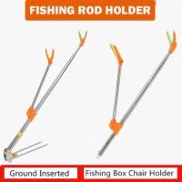 ราคา ที่วางคันเบ็ด ขาตั้งคันเบ็ด อุปกรณ์ขาตั้งสแตนเลส สําหรับวางคันเบ็ดตกปลา สามารถปรับได้ 1.7/2.1 เมตร มี 2 ขนาด (28231957033)