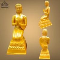 ราคา AMU]O1ชุดบูชาคู่ พระอัครสาวกของพระสัมมาสัมพุทธเจ้า เนื้อเรซิ่น สีทอง ขนาดกว้าง 3 นิ้ว สูง 8 นิ้ (19489949791)