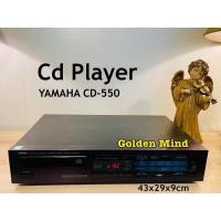 ราคา CD-01-200167 เครื่องเล่นซีดีมือสองจากประเทศญี่ปุ่น YAMAHA CD-550 แถมหม้อแปลงไฟฟ้า ไม่มีรีโมท (24709559001)
