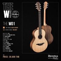 ราคา Sheeran by Lowden W-01 กีตาร์โปร่งทรง WL สเปค Top Solid (Solid Cedar / Walnut) (7361253169)