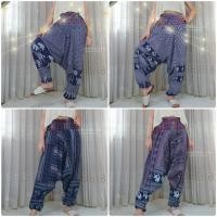 ราคา กางเกงม้ง(mong)ขาจั้ม แต่งไหมพรมแดง กางเกงชาวเขา ใส่สบาย (23113183745)