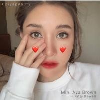 ราคา คอนแทคเลนส์ รุ่น Mini Ava Brown (1841658467)