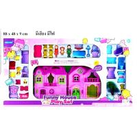 ราคา ของเล่นมาแรงบ้านตุ๊กตา บ้านบาร์บี้ บ้านของเล่นหลังใหญ่ 664N/16328 (16896905352)