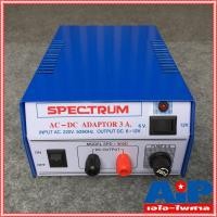 ราคา SPECTRUM 3A ธรรมดา กล่องสกรีนสีฟ้า 6V 12V Adaptor เหล็ก หม้อแปลงอเนกประสงค์ แปลงไฟจากไฟ AC เป็น DC สินค้ามี มอก. เอไอ... (10304857539)
