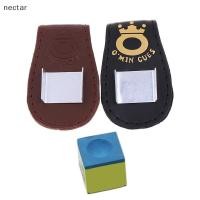 ราคา Tar แม่เหล็กสนุ๊กเกอร์สระว่ายน้ําแก้ไขคิวชอล์กผู้ถือที่มีคลิปเข็มขัดบิลเลียดอุปกรณ์เสริม N (29530243614)
