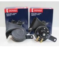ราคา DENSO แตรหอยโข่งรถยนต์ สีดำ 12V แตรรถยนต์ แตรหอยโข่ง (1671118109)