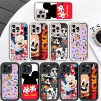 ราคา Et79 Minnie Mickey Mouse เคสโทรศัพท์กันกระแทกสําหรับ iPhone 14 Pro Max Plus X XS (28263552413)