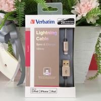ราคา สายชาร์จ Lightning Cable "Verbatim" Sync & Charge 120cm Made for iPod iPhone iPad (5626415597)