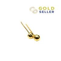 ราคา Goldseller ต่างหูหมุด น้ำหนัก 0.6 กรัม ทองคำแท้ 96.5% คละลาย (2895952245)