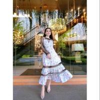 ราคา เดรสยาว งานป้าย ฟรีไซส์ ml (3436351193)