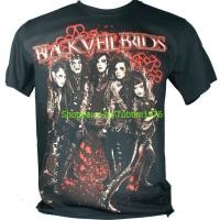 ราคา เสื้อวง Black Veil Brides ผ้าร้อยแฟชั่นวงดนตรี วินเทจ แบล็กวีลไบรส์ BVB1193 (367937462)