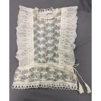 ราคา เสื้อลายลูกไม้ สีขาว มือ2 (21022404438)