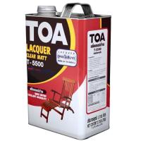 ราคา TOA T-5500 ทีโอเอ แลคเกอร์ด้านใส สูตรน้ำมัน T-5500 (991152558)