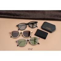ราคา ENVISZO ES4881F Transformation Series ULTRA THIN แว่นกันแดด รุ่นพับได้ UV100% Polarized ทรง 6 เหลี่ยม (11761702911)