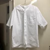 ราคา เสื้อเชิ้ต muji คอจีน สีขาว (9273350668)