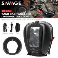 ราคา SAV Tank Bag Luggage For SUZUKI HAYABUSA GSXS 750/1000 GSX-R GSR 600/750 GSXS750 GSR750 GSX1300R Motorcycle Tanklock Rac (29462780990)