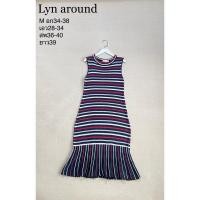 ราคา lyn around เดรสไหมพรม สภาพดีค่ะ (22470203586)