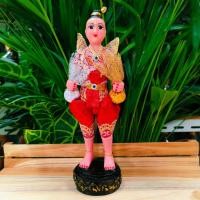 ราคา (คละสี)รูปหล่อองค์กุมาร ถือถุงเงินถุงทอง กุมารเรียกทรัพย์ เนื้อเรซิ่น งานแต่งภาพประดับเพชร ขนาดกว้าง 3 นิ้ว สูง 30 (19978056091)