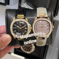 ราคา LYN Chole Watch นาฬิกาข้อมือ สายหนัง หน้าปัดเหลี่ยม (25258972328)