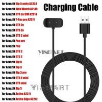 ราคา สําหรับ Amazfit Bip 5 Unity Bip 3 Pro Charing สําหรับ Amazfit GTR2 GTR 2e GTS 2 GTS 4 Mini Active Charing Station สาย USB (29054523212)