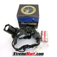 ราคา ชุดไฟฉายคาดหัวซูม XHP-50 รุ่น T804 แสงขาว 1500LM Rechargeable zoom Headlamp (2765411262)