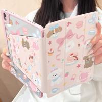 ราคา เคสแท็บเล็ตสําหรับ iPad air4 air5 10.9 2024 air6 11 นิ้ว air2 gen7 gen8 gen9 10.2 air1 10th generation 2019air3 2017pro10.5gen5 gen6 9.7 นิ้วหมุนได้ 360 องศาเกราะป้องกัน (29322728580)