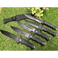 ราคา มีดเดินป่า มีดColumbia ด้ามยางดำ มีดพก มีดใบตาย (13090988819)